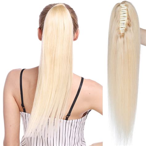 clip in ponytail.